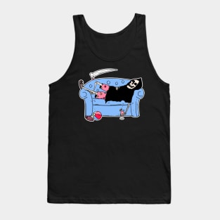 Grim Reaper Lockdown Home Vacation Tank Top